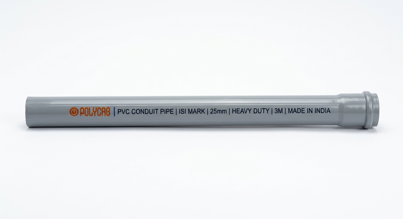 Polycab PVC Conduit Pipe (3m)