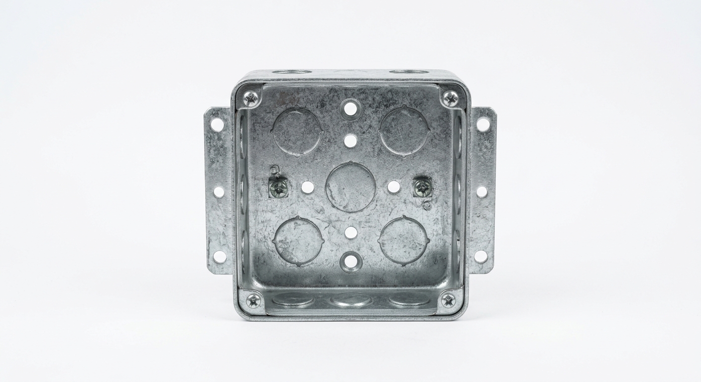Precision Heavy Gauge GI Box (4x4 inch)